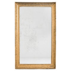 1880s French Gilded Wooden Mirror
