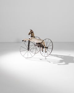 Tricycle à cheval français des années 1880