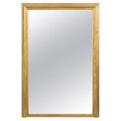 miroir français des années 1880 avec cadre doré