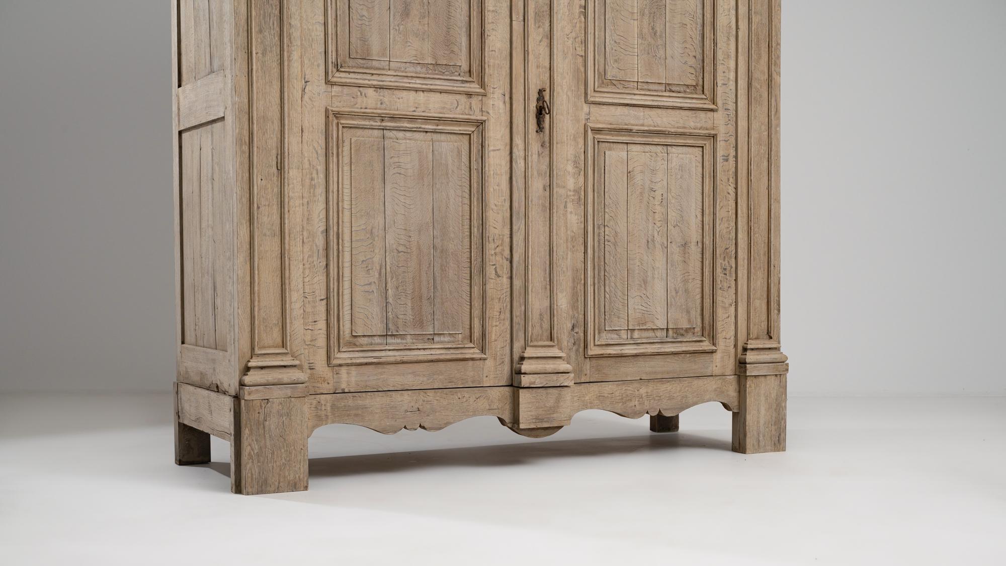 1880s French Neoclassical Oak Cabinet 5