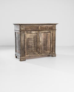 1880s French Oak Buffet
