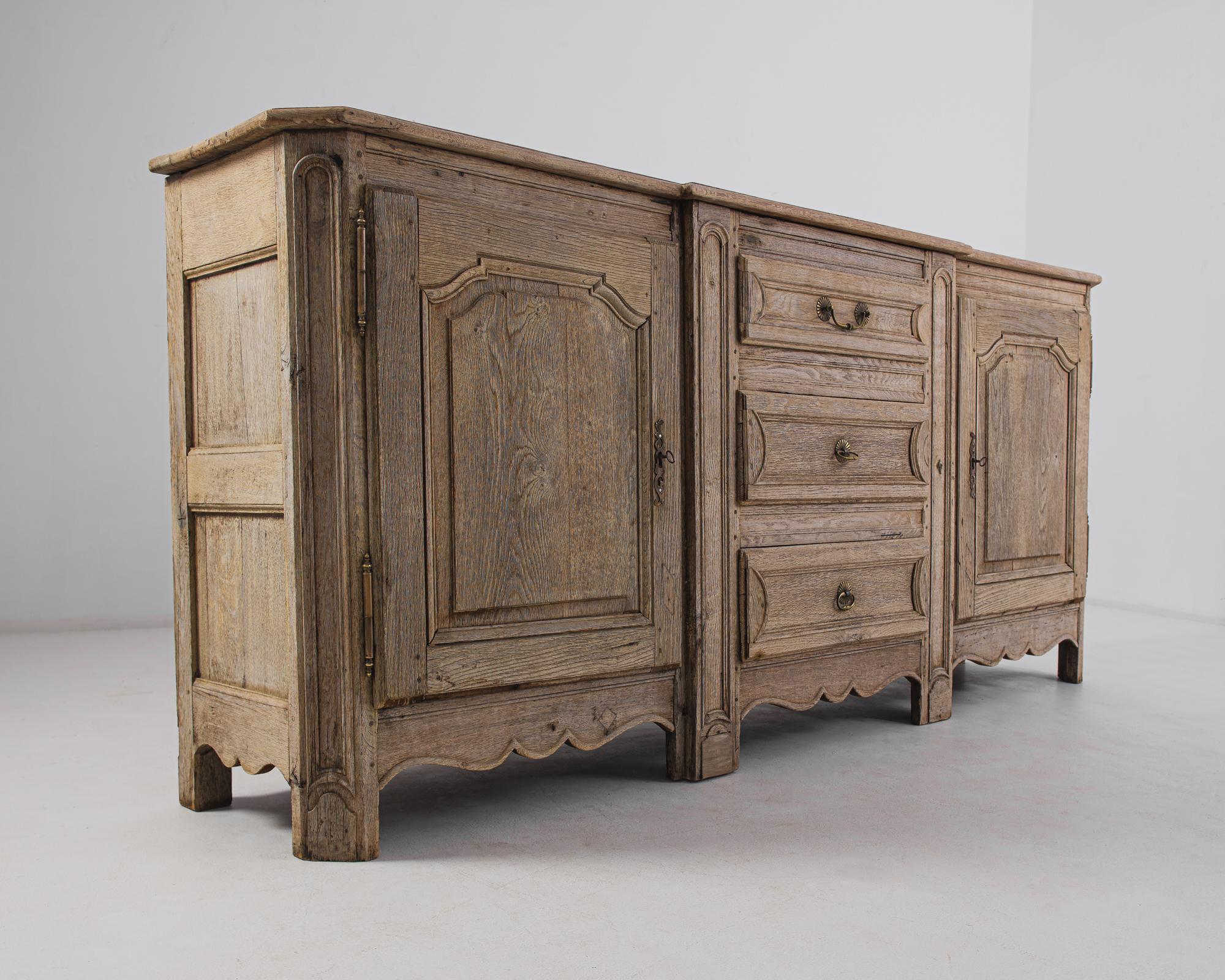 1880s French Oak Buffet In Good Condition In High Point, NC