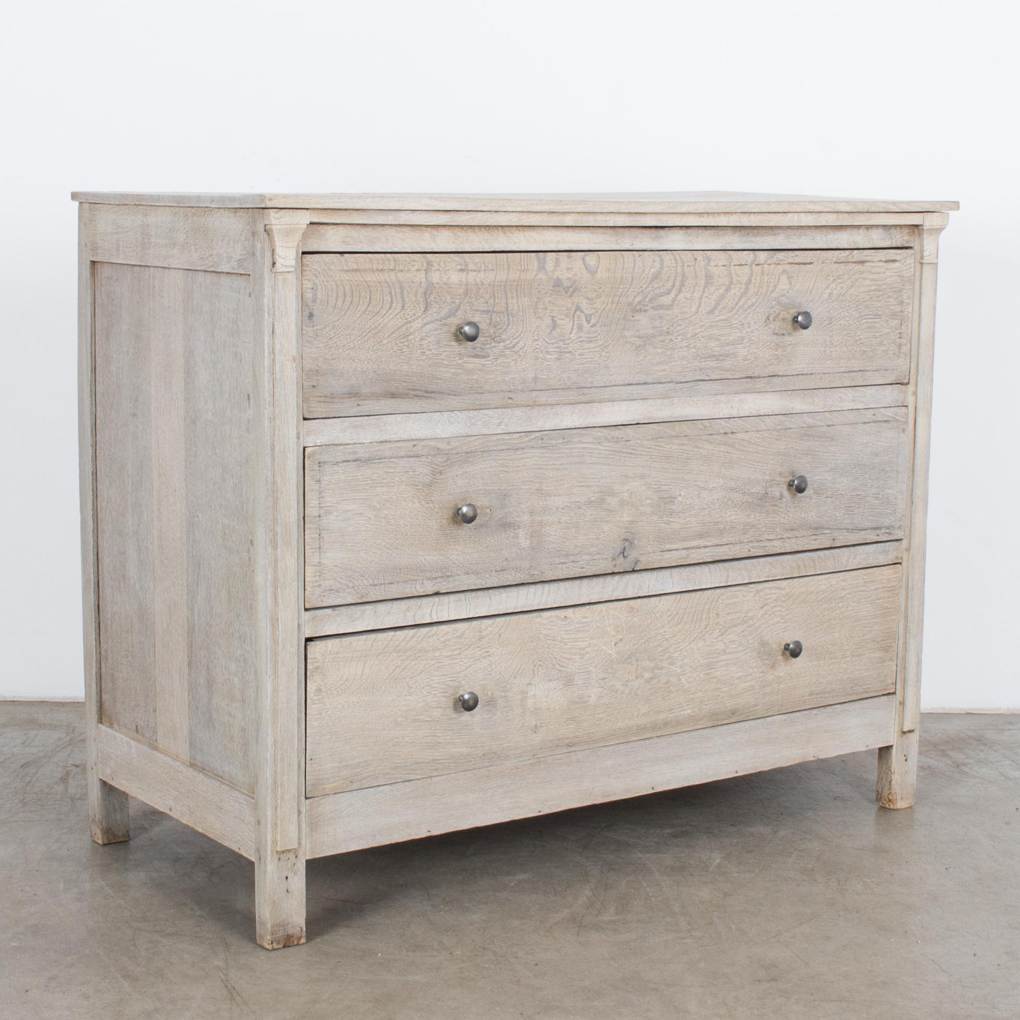 1880s French Oak Chest of Drawers 6