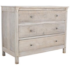1880s French Oak Chest of Drawers