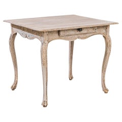 1880s French Oak Occasional Table