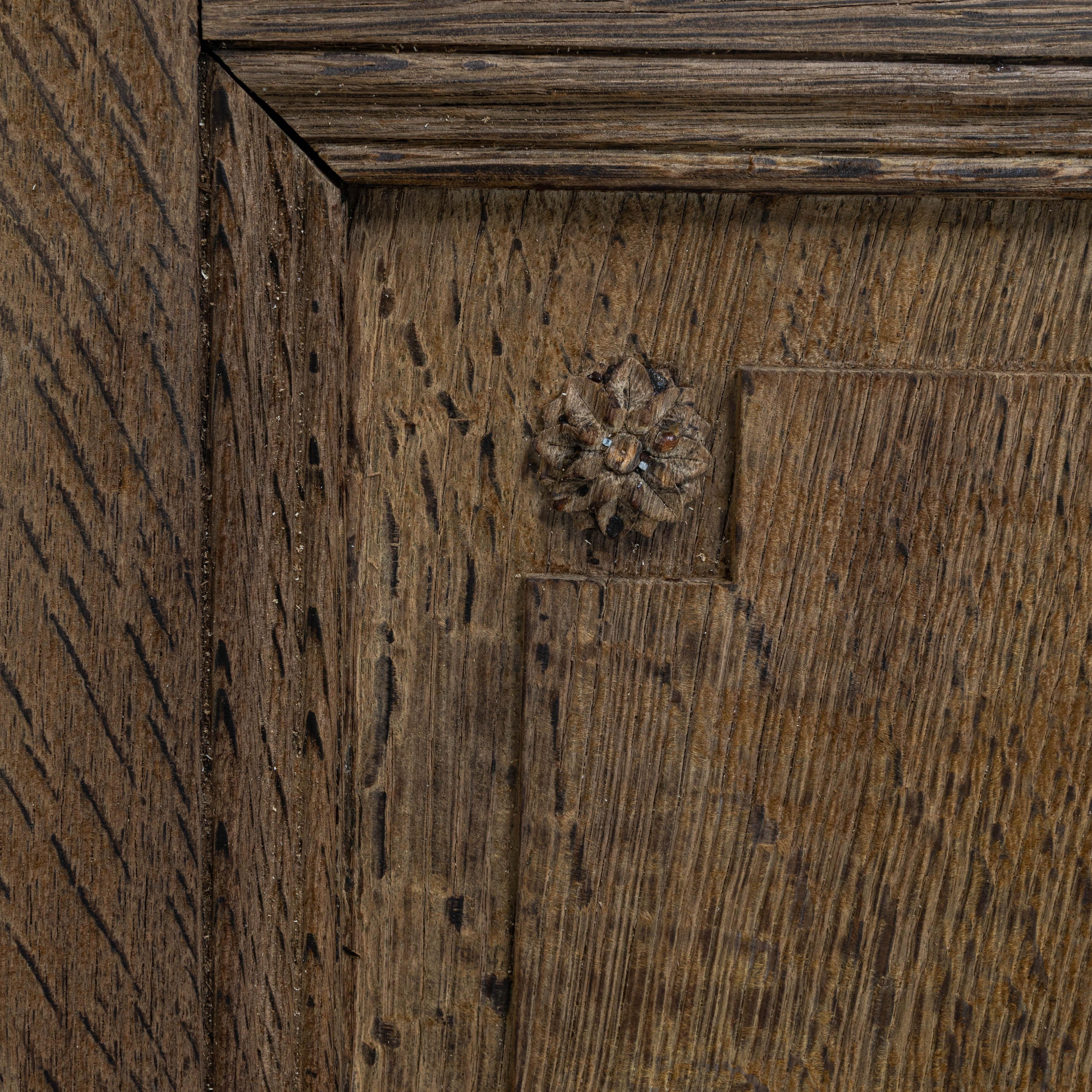 Coppia di porte in legno con specchi del 1880 in Francia in vendita 5