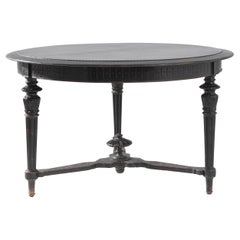Table en bois Second Empire des années 1880