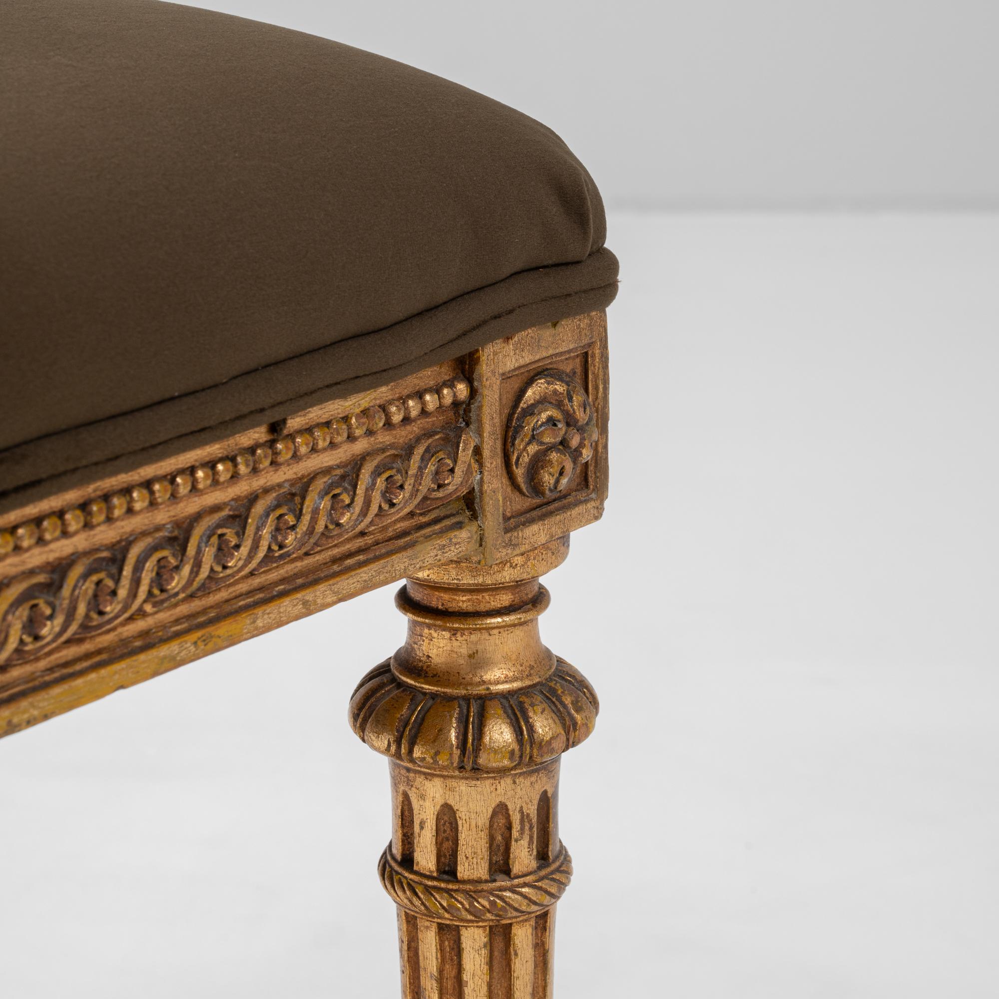 Legno Sgabello francese del 1880 in vendita
