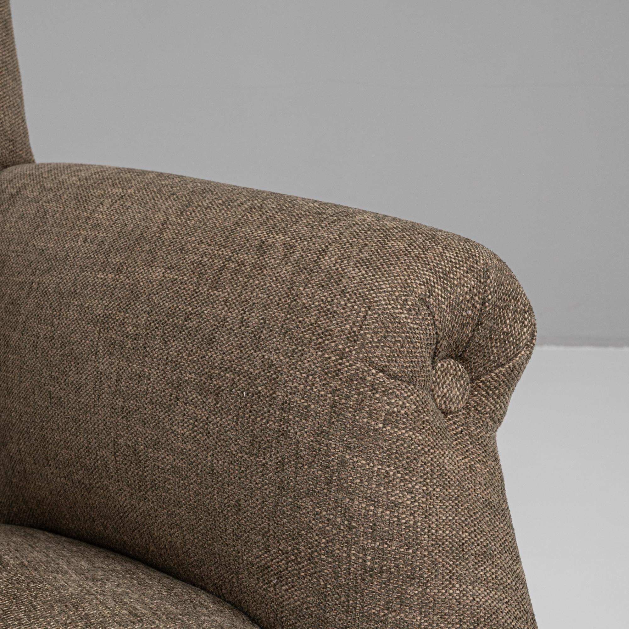 1880s French Upholstered Armchair 5
