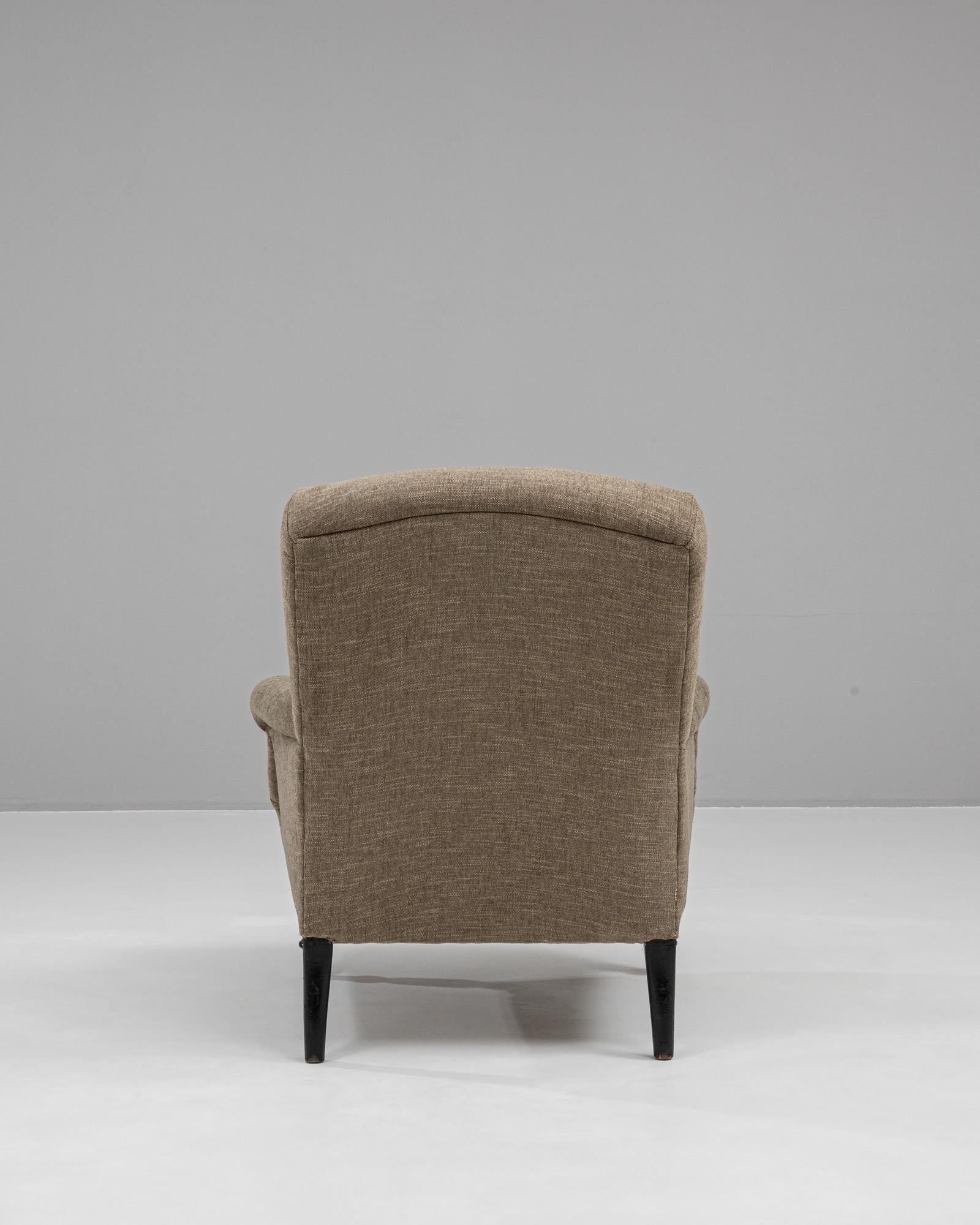 19th Century 1880s French Upholstered Armchair