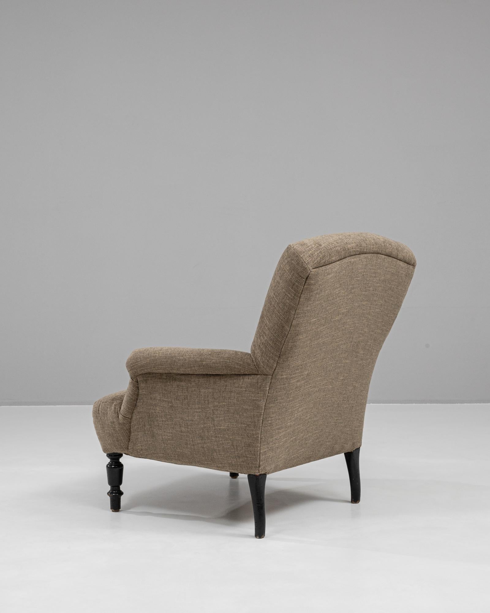 Upholstery 1880s French Upholstered Armchair