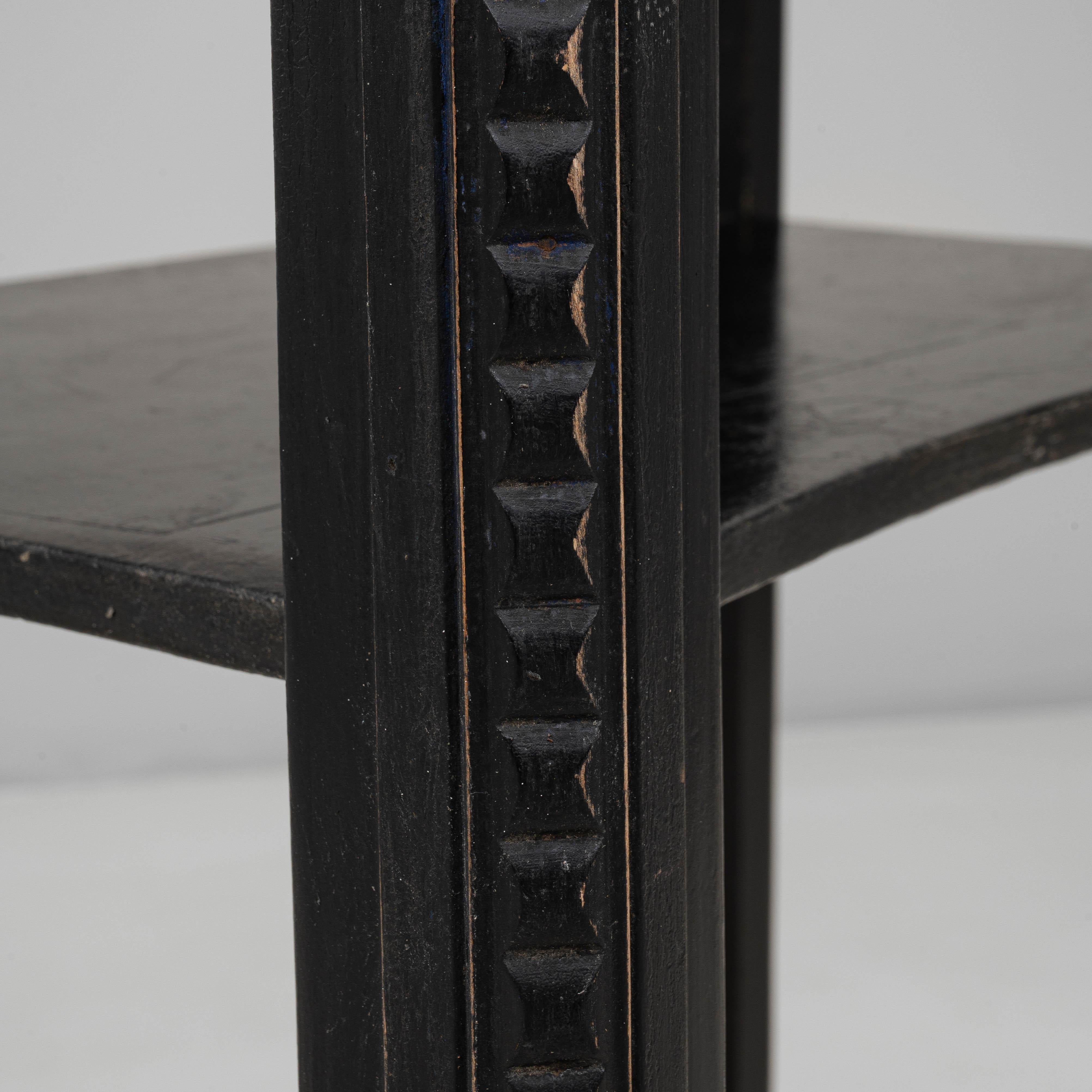 Libreria francese in legno del 1880 con patina originale in vendita 4