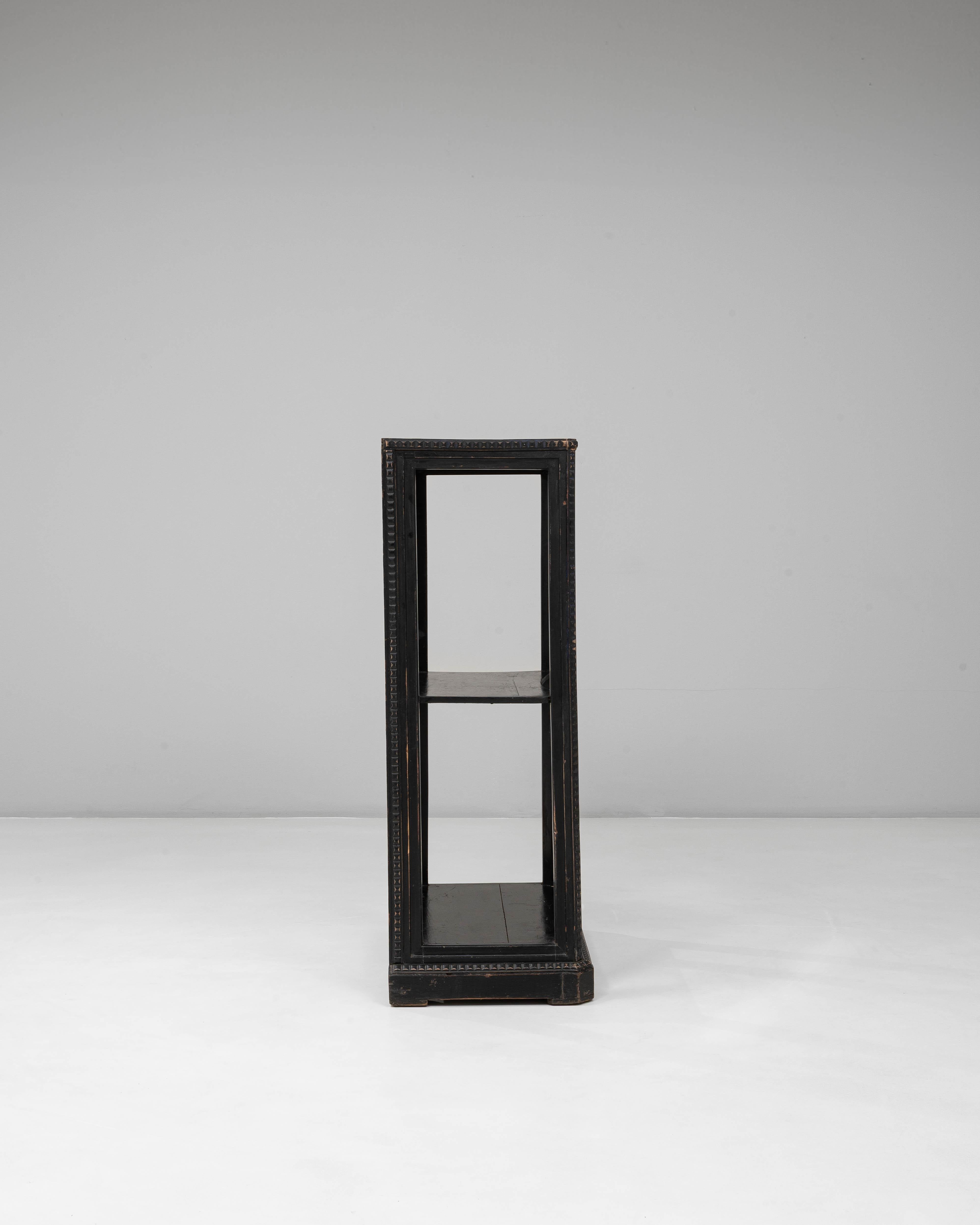 Libreria francese in legno del 1880 con patina originale In condizioni buone in vendita a High Point, NC