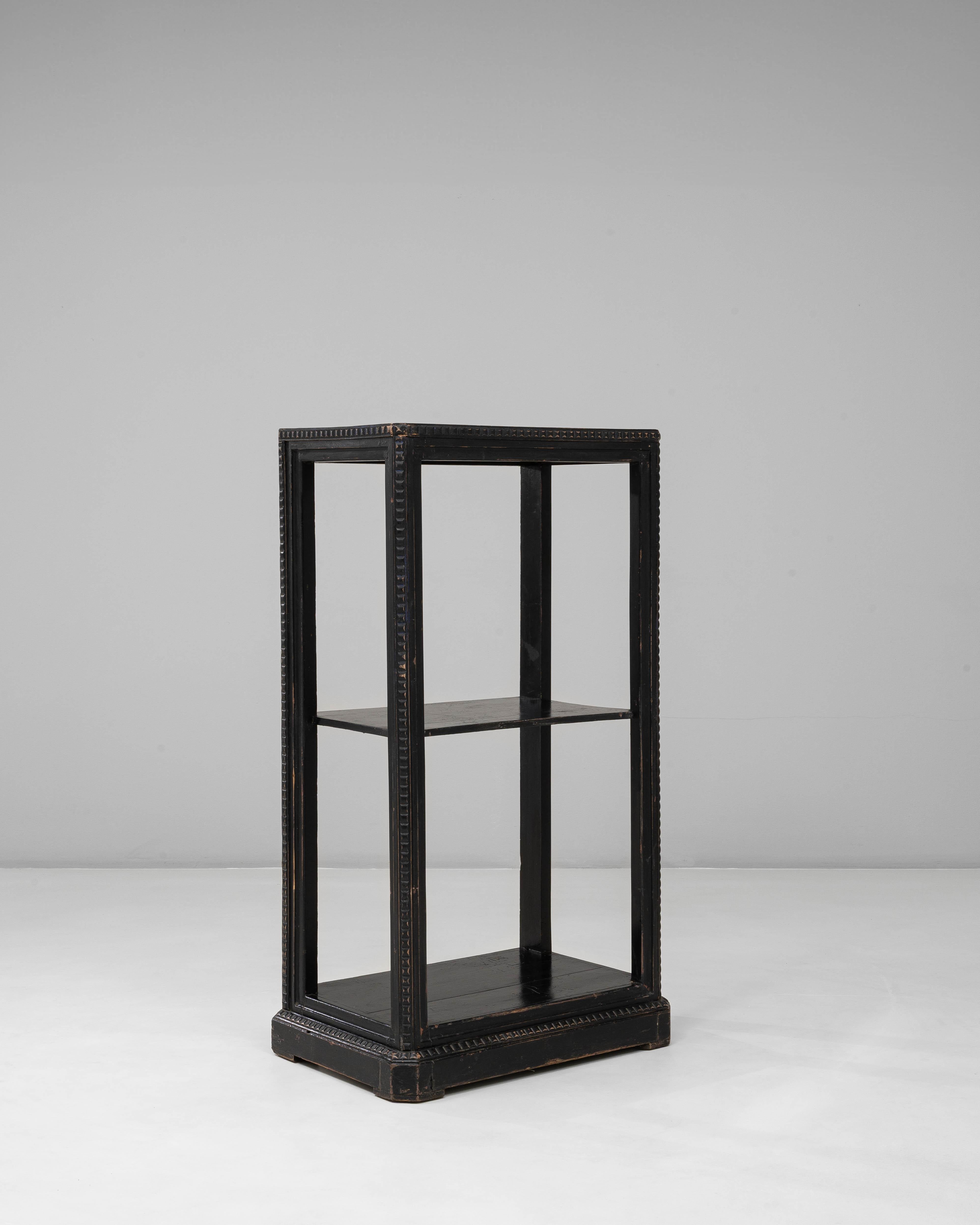 Libreria francese in legno del 1880 con patina originale in vendita 1