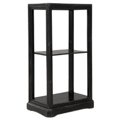 1880s French Wooden Bookcase With Original Patina