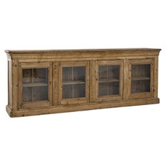 1880s French Wooden Vitrine Counter