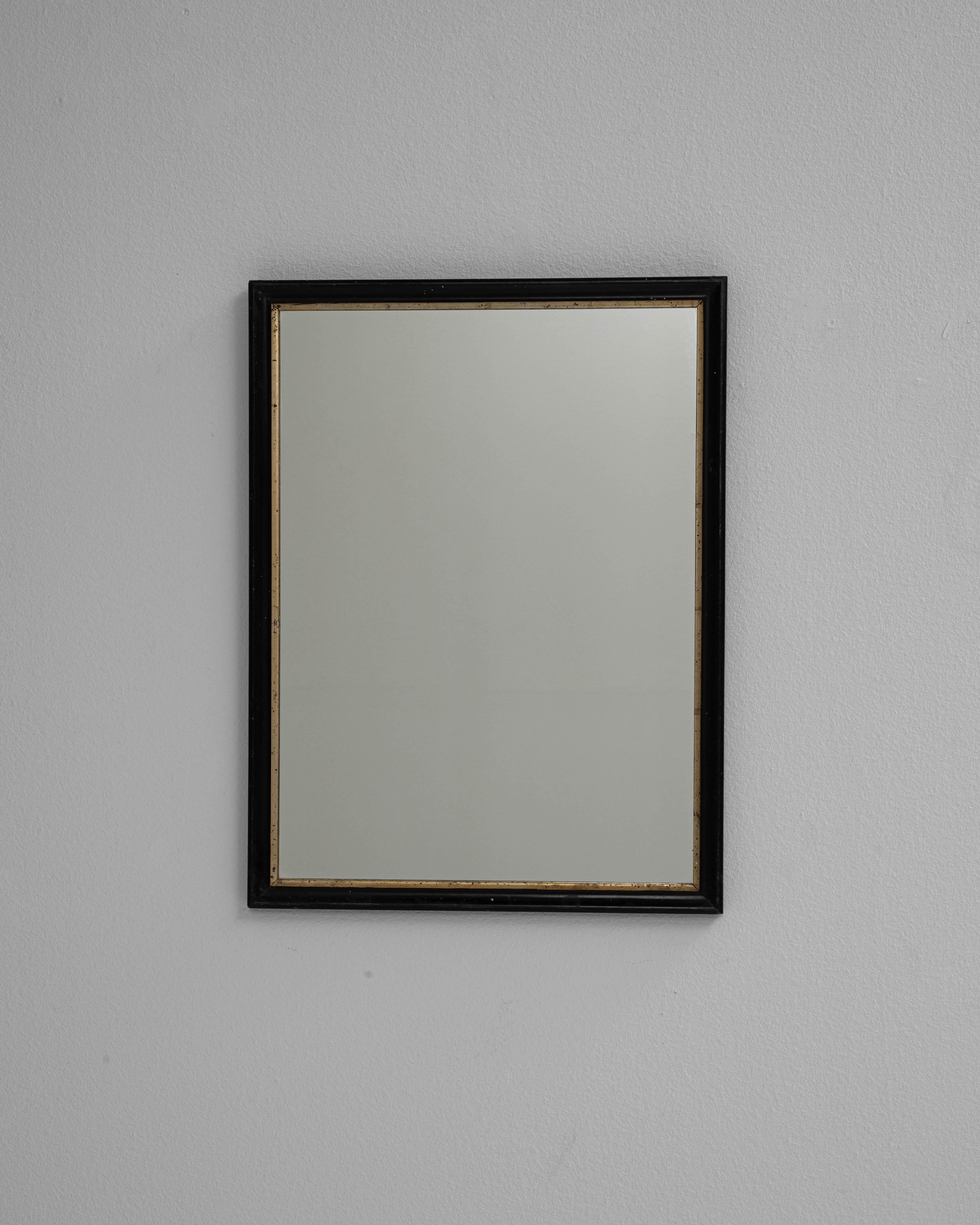 Specchio da parete in legno francese del 1880 in vendita 1