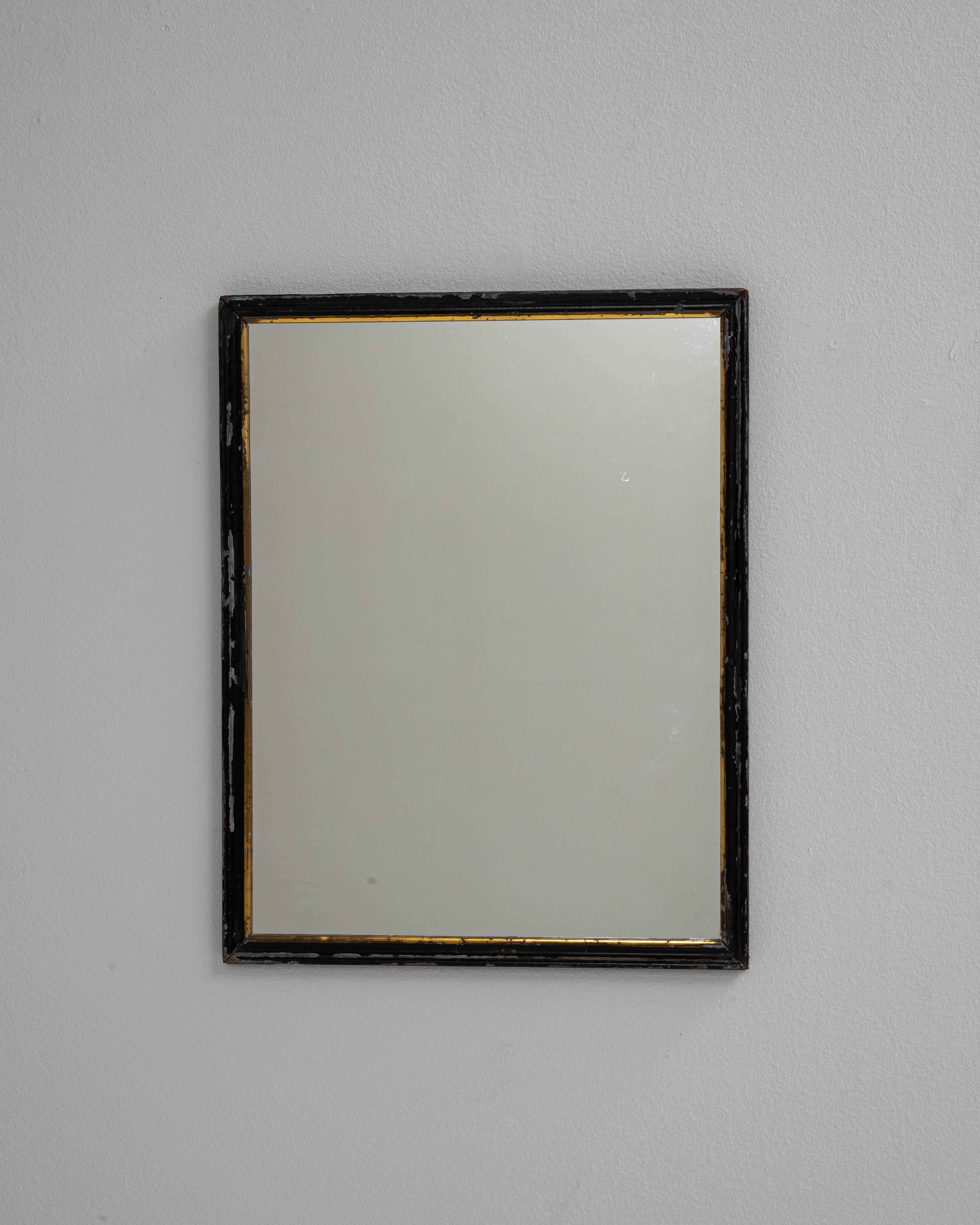 Specchio da parete in legno francese del 1880 in vendita 1