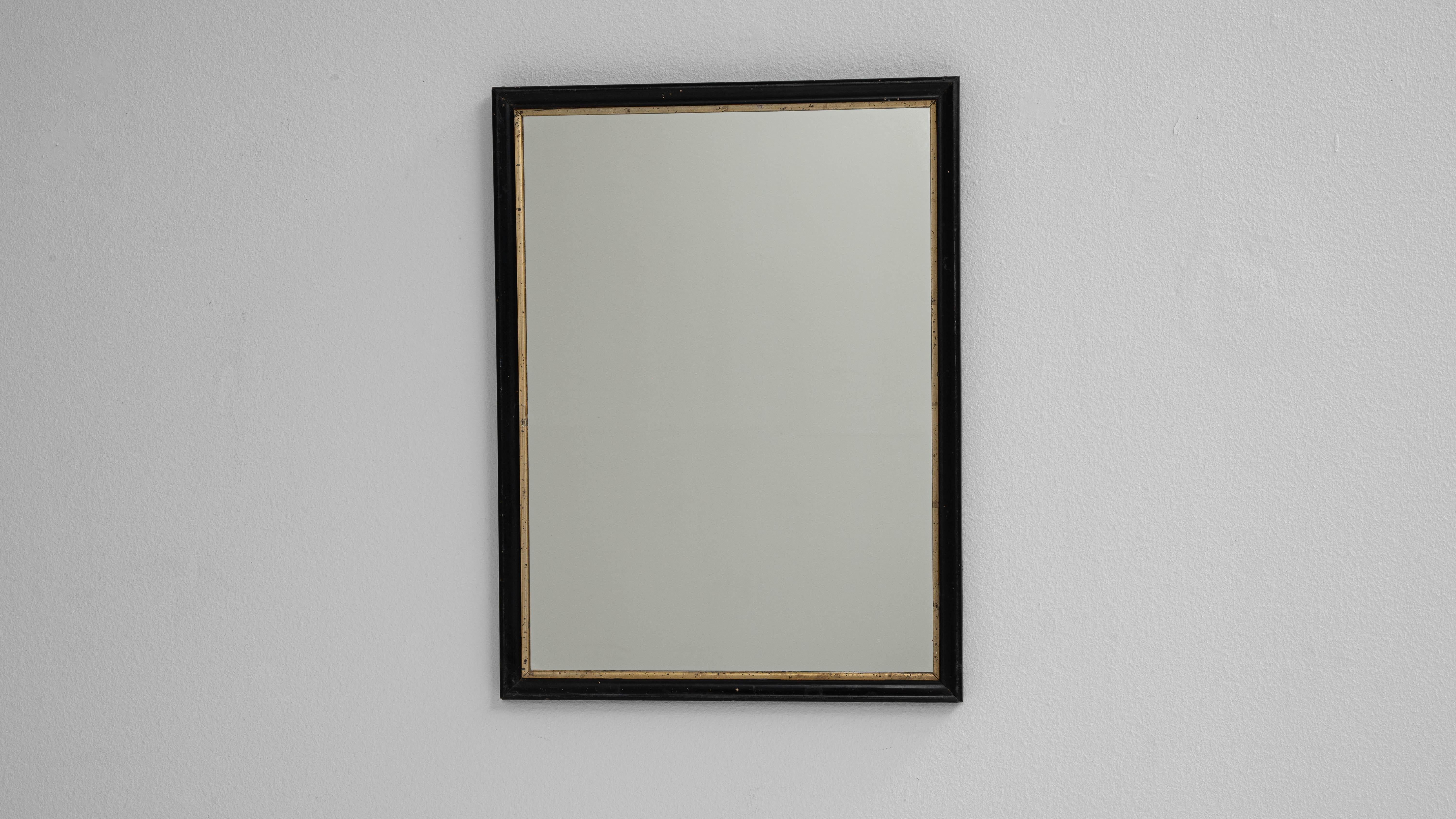 Specchio da parete in legno francese del 1880 in vendita 2