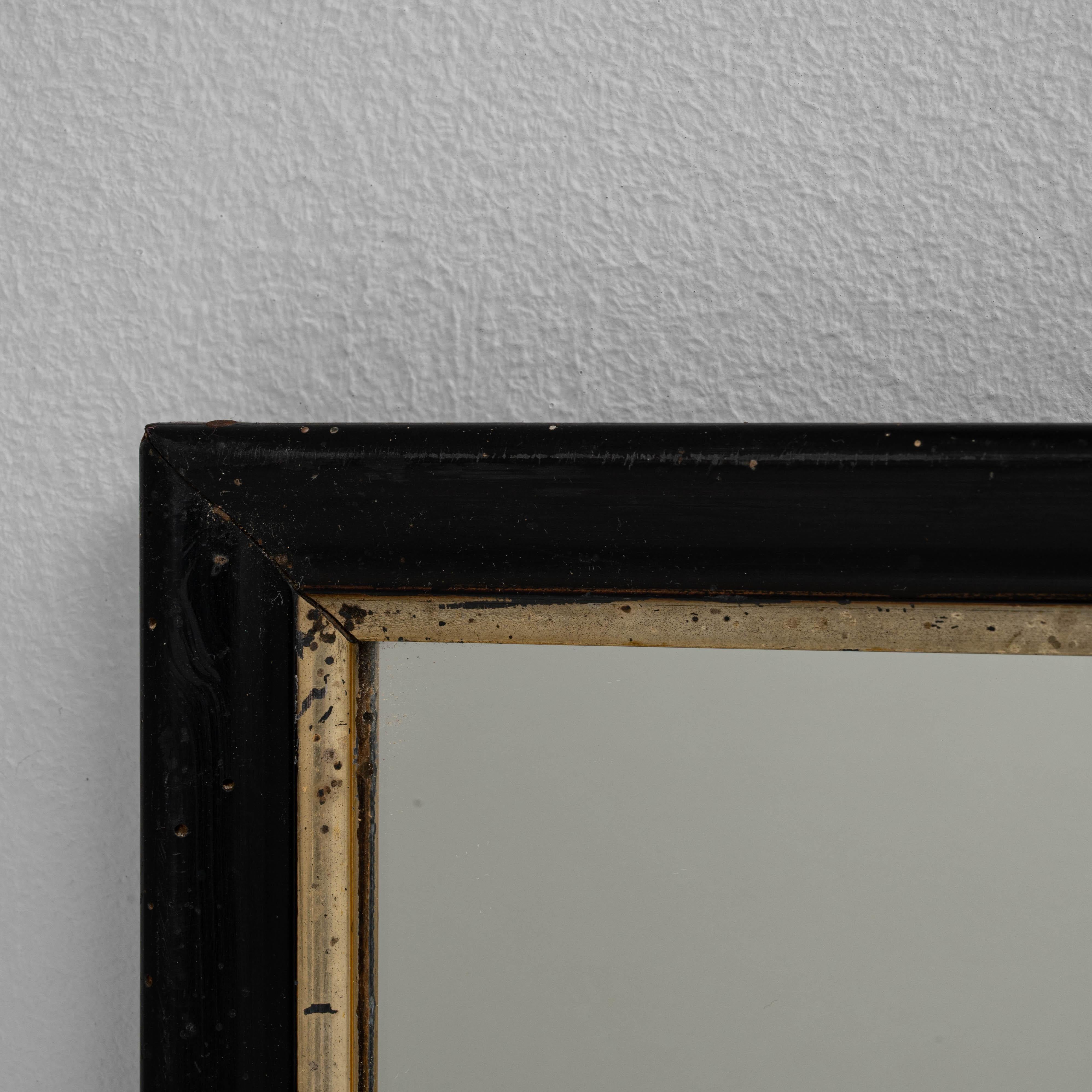 Specchio da parete in legno francese del 1880 in vendita 3