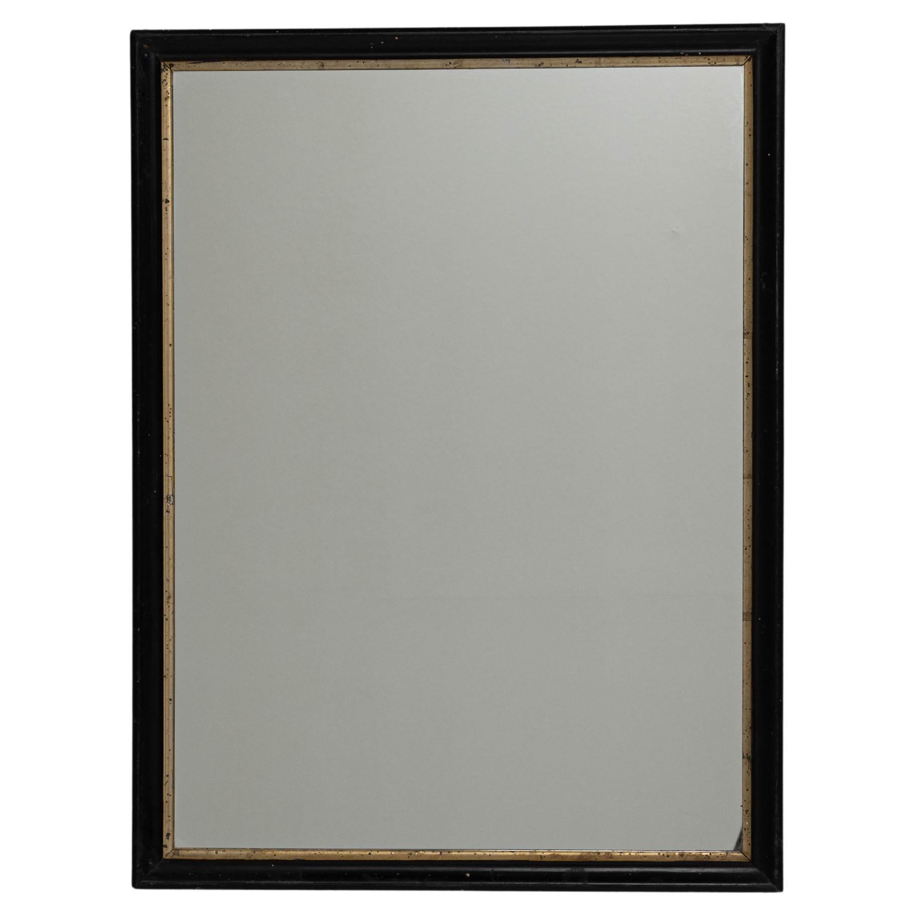 Specchio da parete in legno francese del 1880