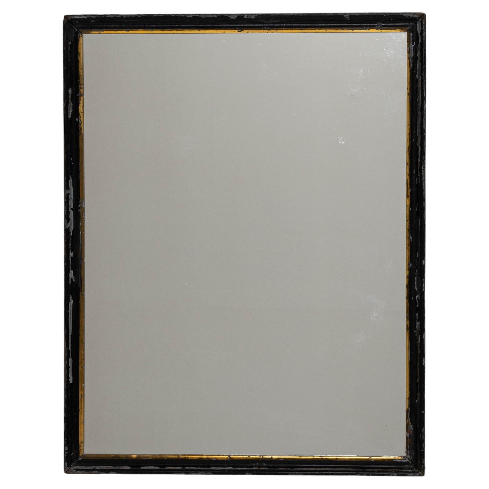 Specchio da parete in legno francese del 1880