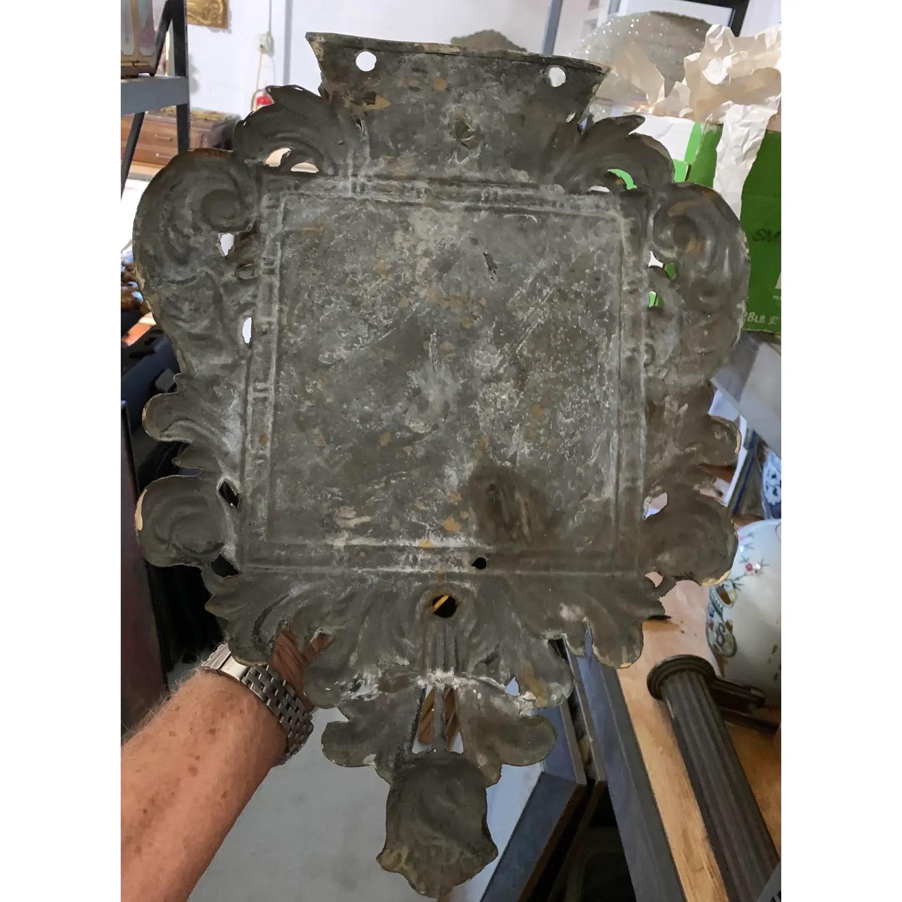 Coppia di lampade da parete in vetro del 1880 In condizioni buone in vendita a Sarasota, FL