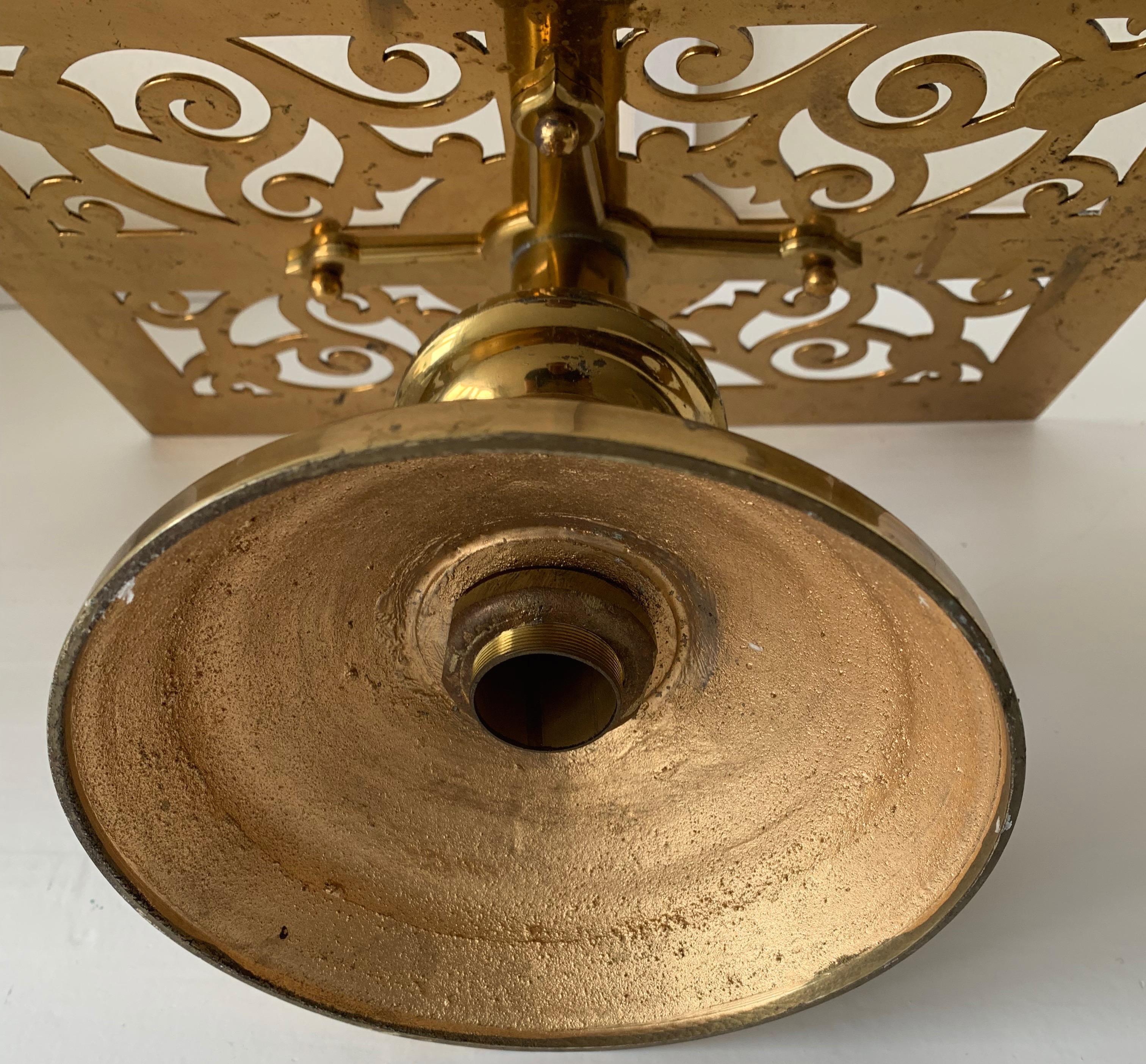 1880s Gothic Revival Bronze & Brass Table Lectern Bible Stand by Jones & Willis 7
