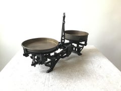 1880s Iron And Brass Balancing Scale