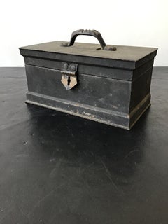 1880s Iron Cash Box