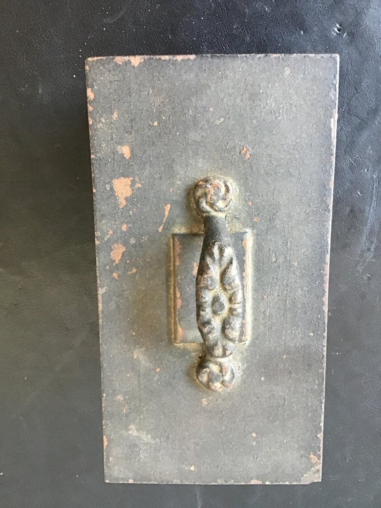 1880s Iron Cash Box at 1stDibs