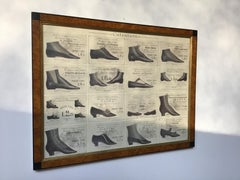 publicité pour une chaussure italienne des années 1880