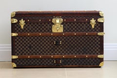 1880s Louis Vuitton Damier Canvas Courier Trunk