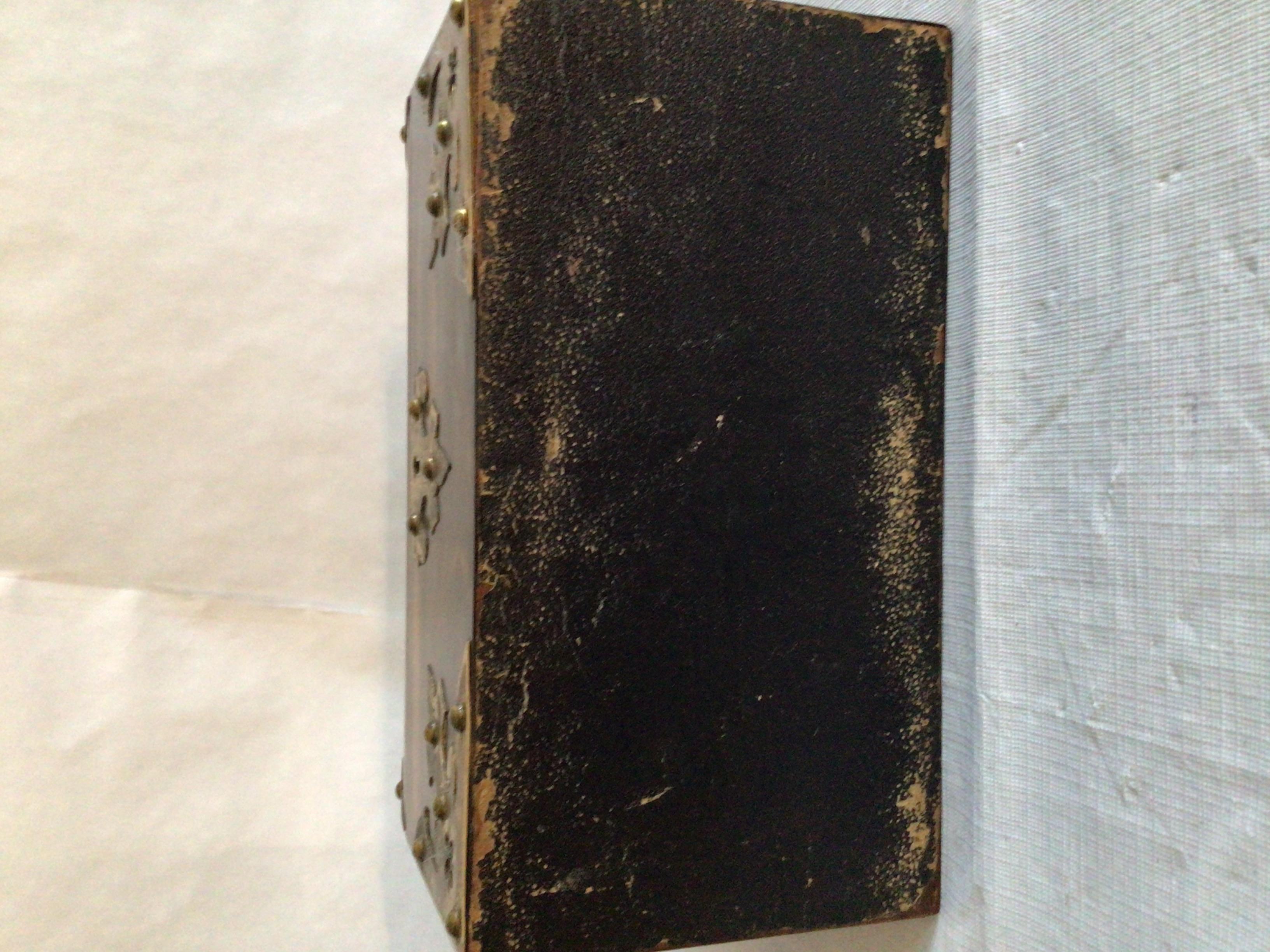 1880s Madagascar Rosewood and Brass Letter Box 8