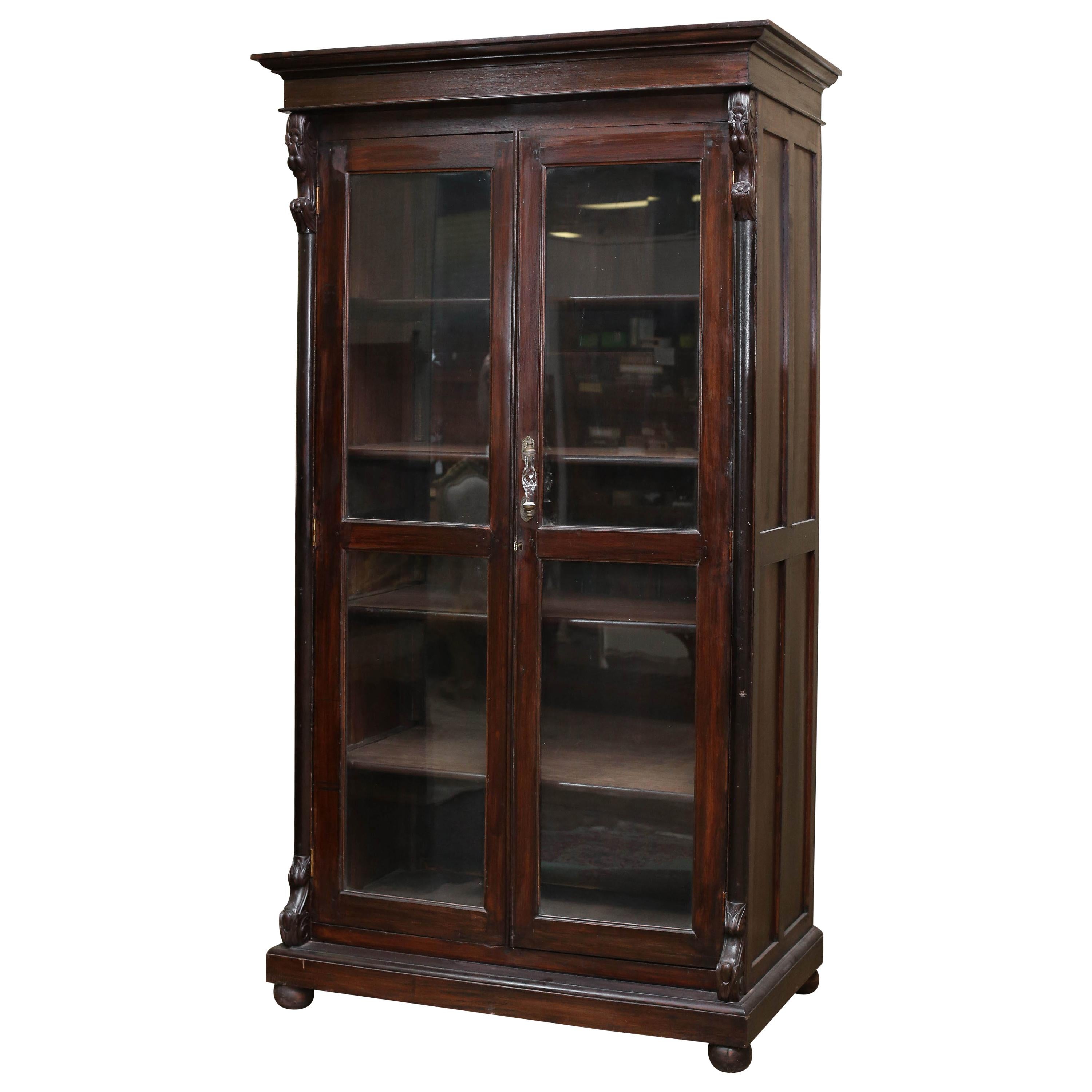 1880s Mahogany Barrister Book Case from the Library of Calcutta High Court