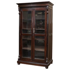 1880s Mahogany Barrister Book Case from the Library of Calcutta High Court