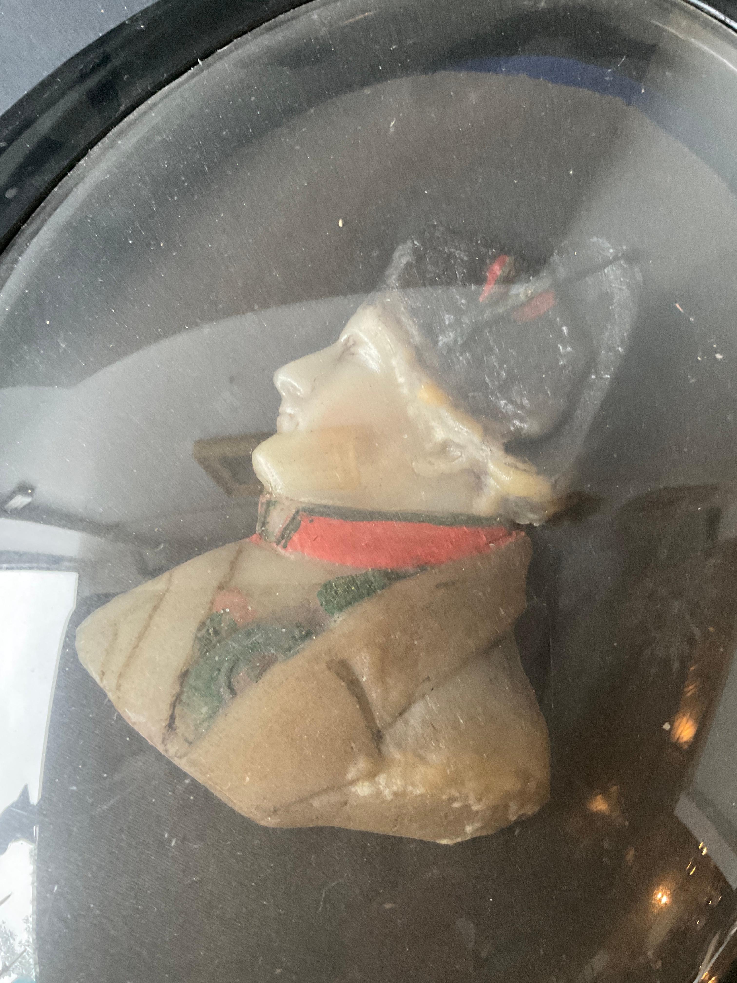 Fine XIX secolo Rilievo in cera di Napoleone del 1880 in vendita