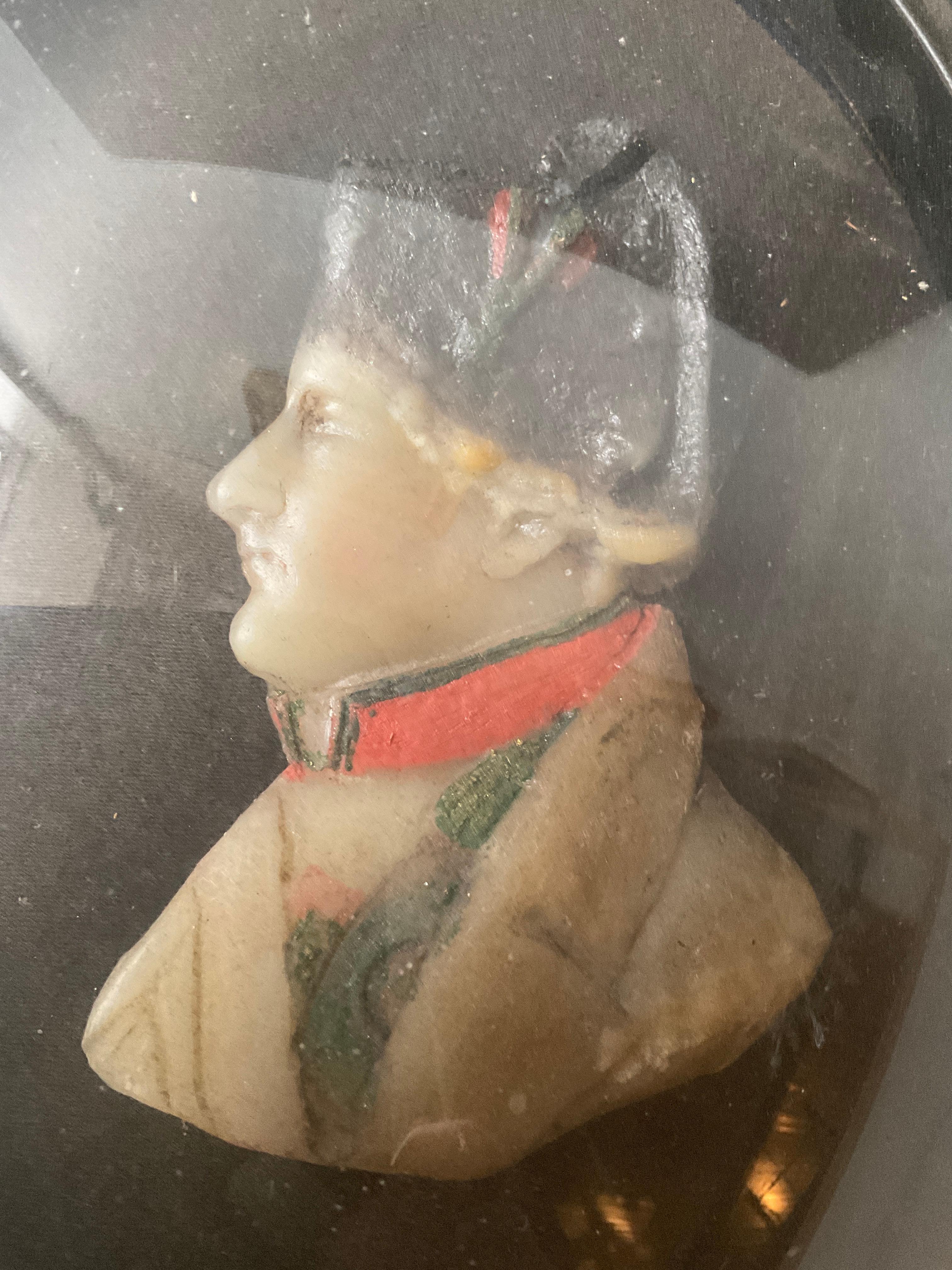 Rilievo in cera di Napoleone del 1880 in vendita 1