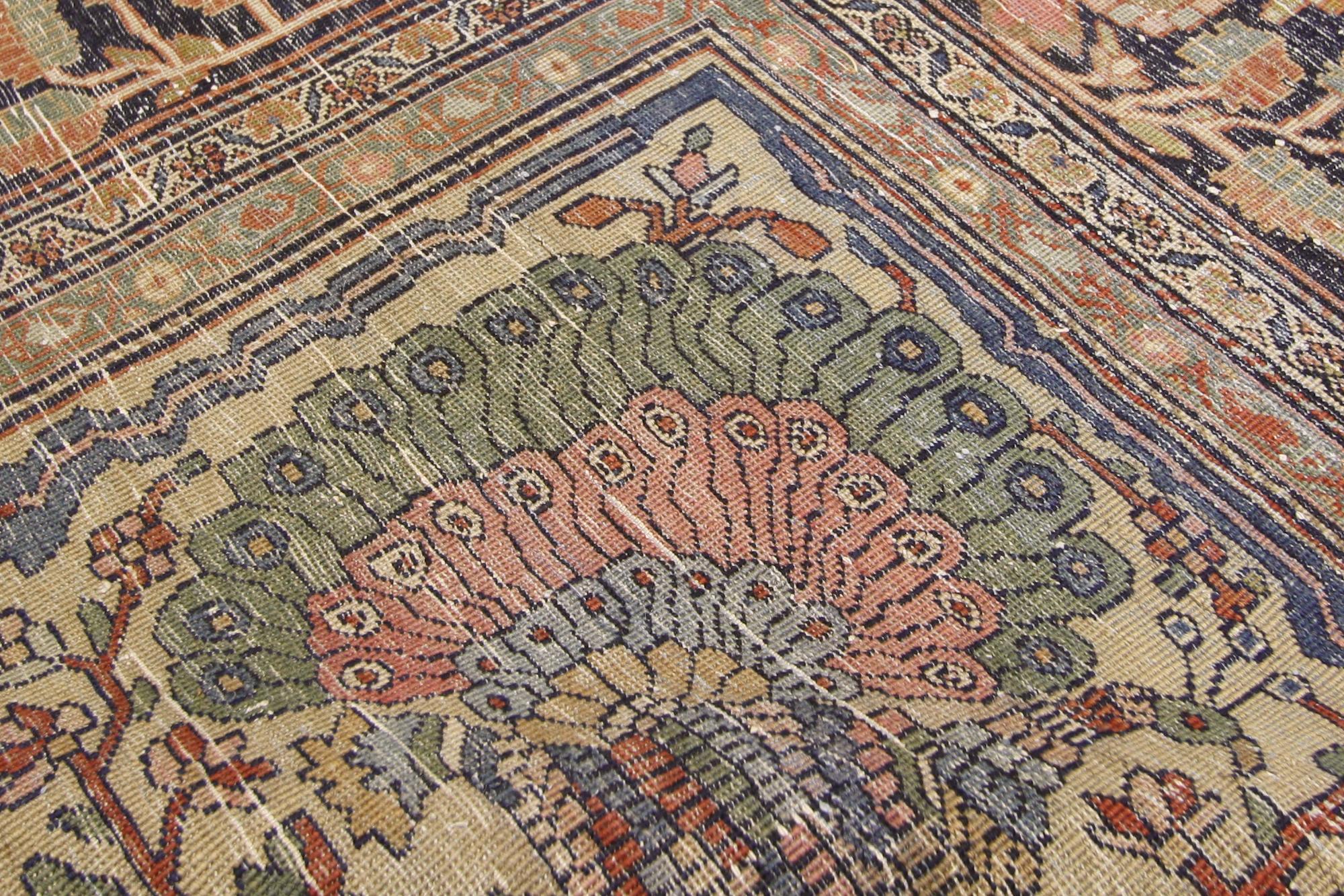 Tappeto persiano Sarouk Farahan del 1880, 09'00 x 13'02 in vendita 1