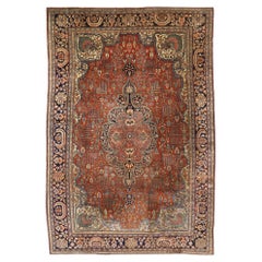 1880's Persian Sarouk Farahan Carpet, 09’00 x 13’02