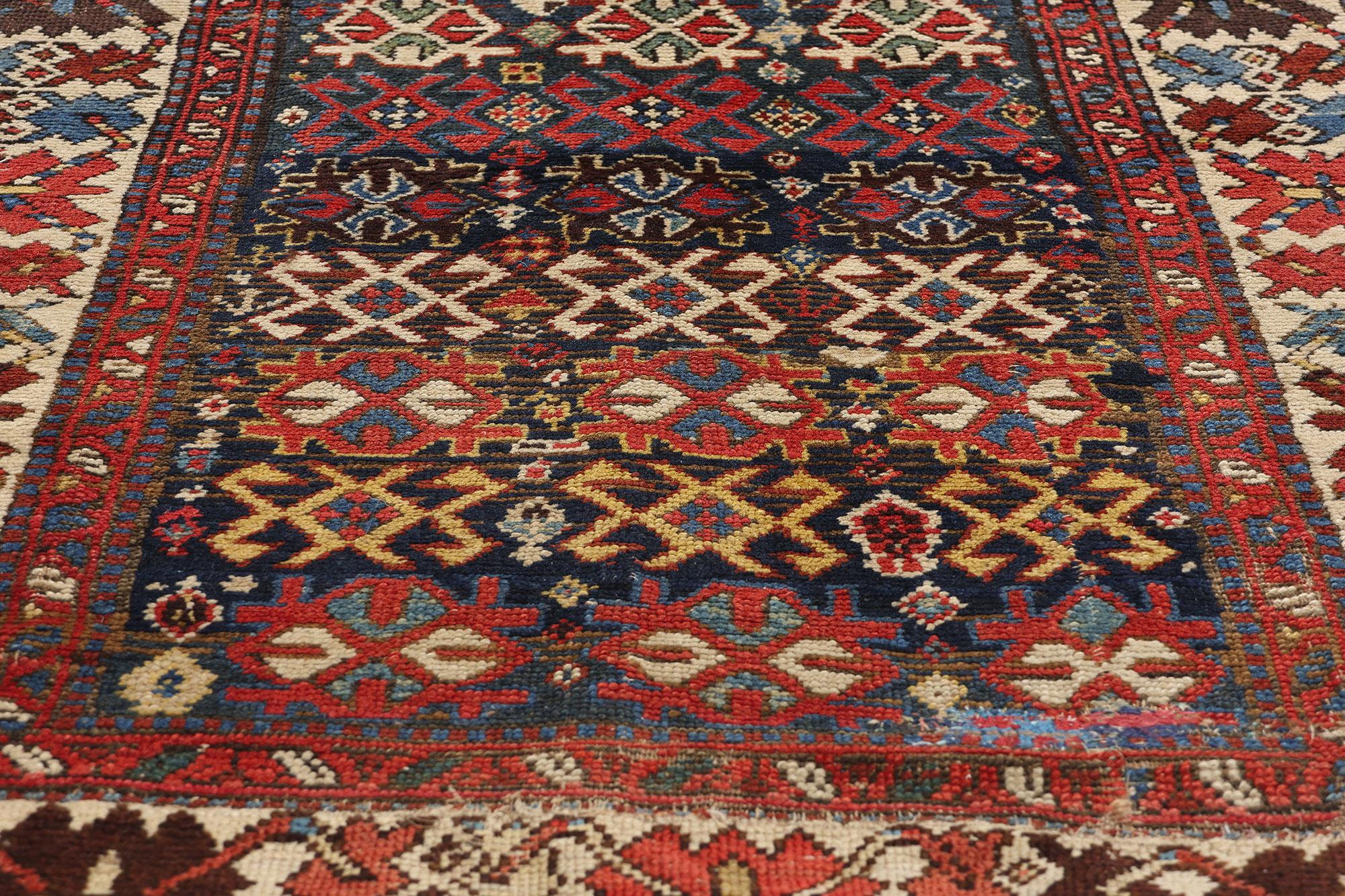 XIX secolo Runner persiano del nord-ovest del 1880 con stile tribale in vendita