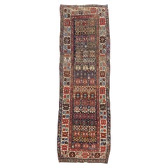 Alfombra persa del noroeste de 1880 con estilo tribal