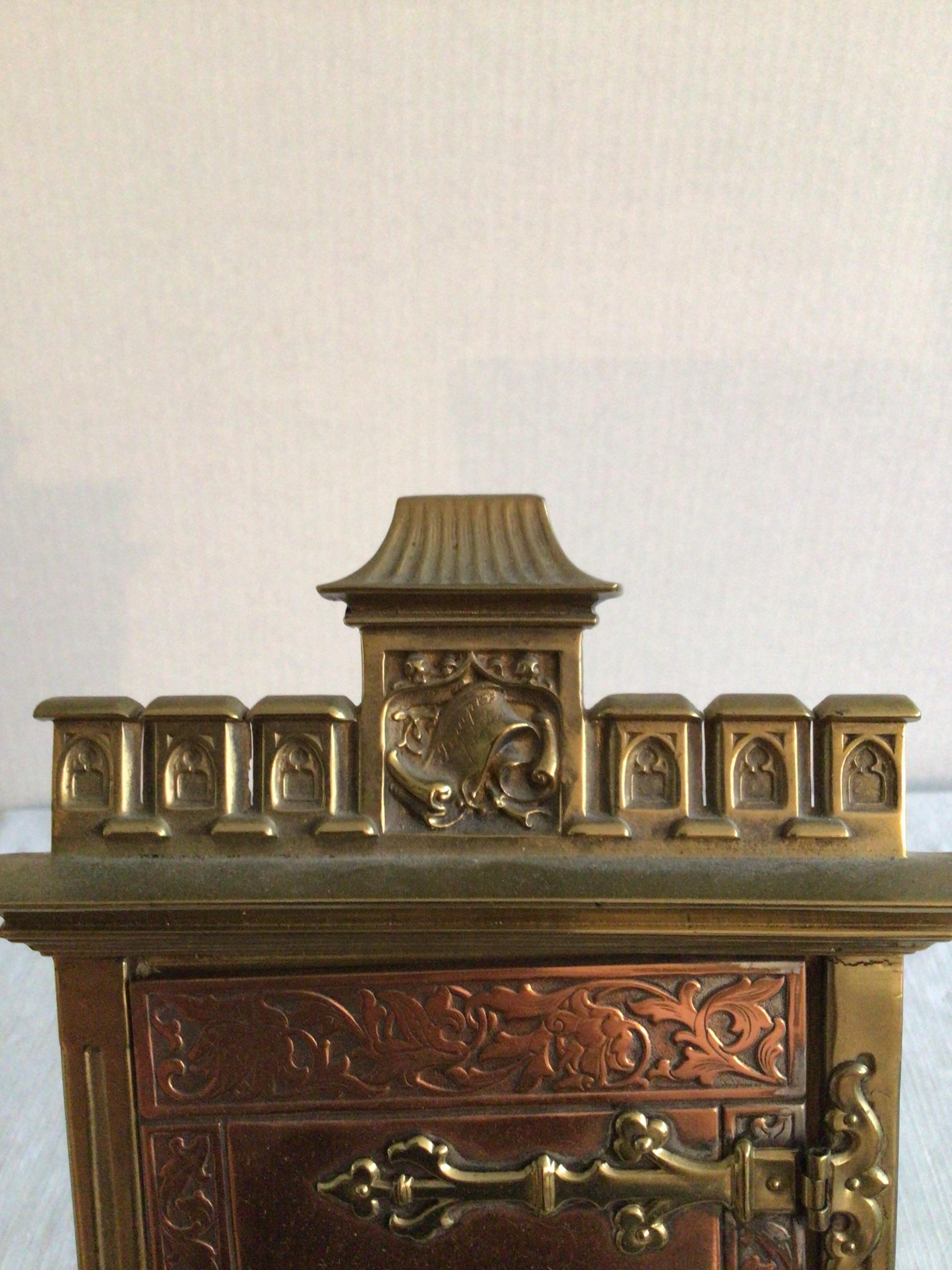 Hand-Crafted 1880s Picture Frame With Hinged Door