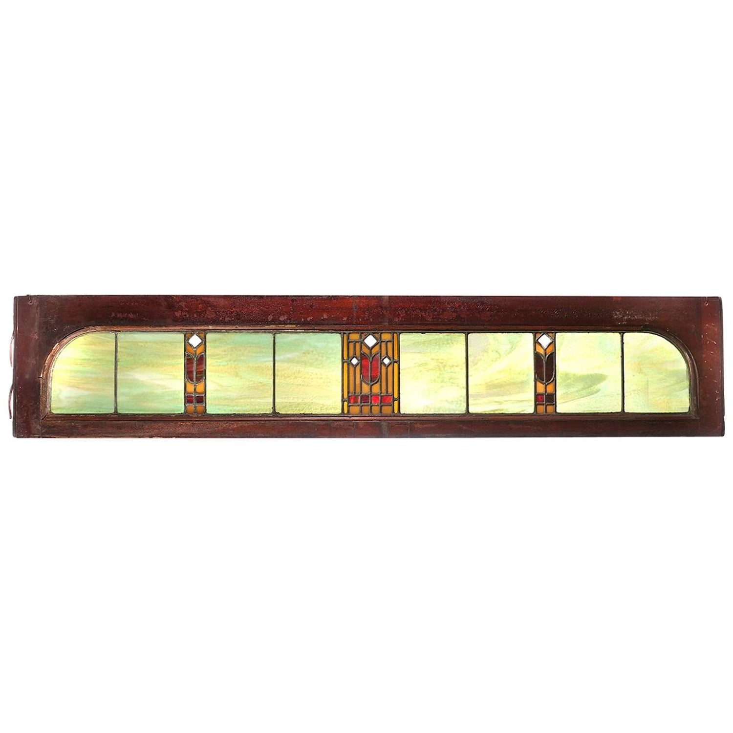 1880s Pullman Rail Car Transom Window At 1stdibs
