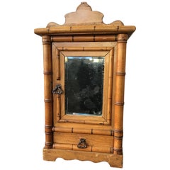 1880s Salesman Sample of Victorian Armoire