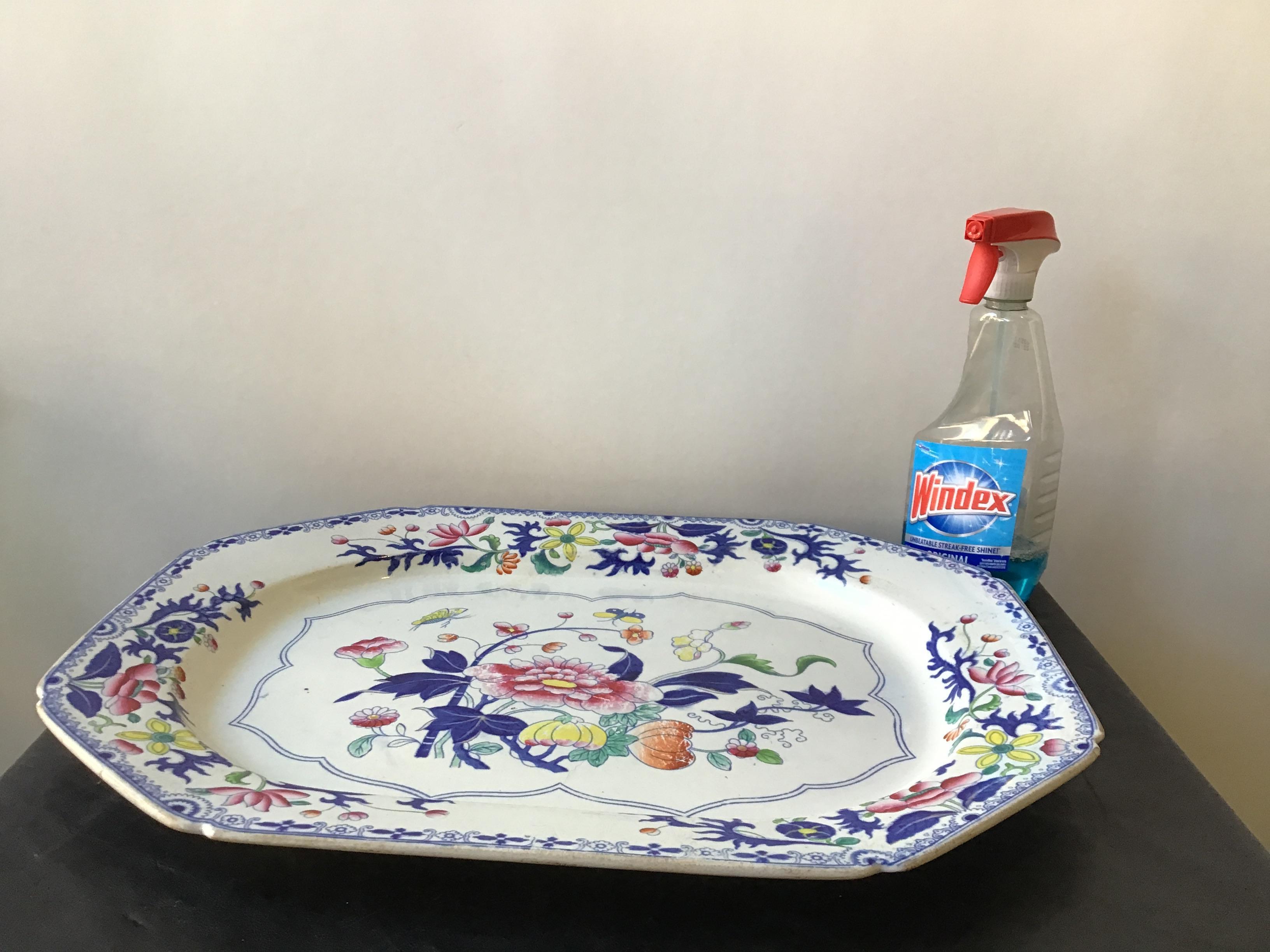 1880s Stone China Platter For Sale 6