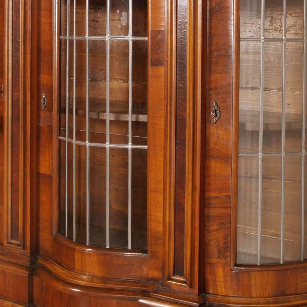 Credenza veneciana de 1880 Vitrina barroca de Michele Bonciani Cascina siglo XIX en venta