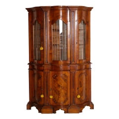 1880s Venetian Credenza Display Cabinet Baroque by Michele Bonciani Cascina