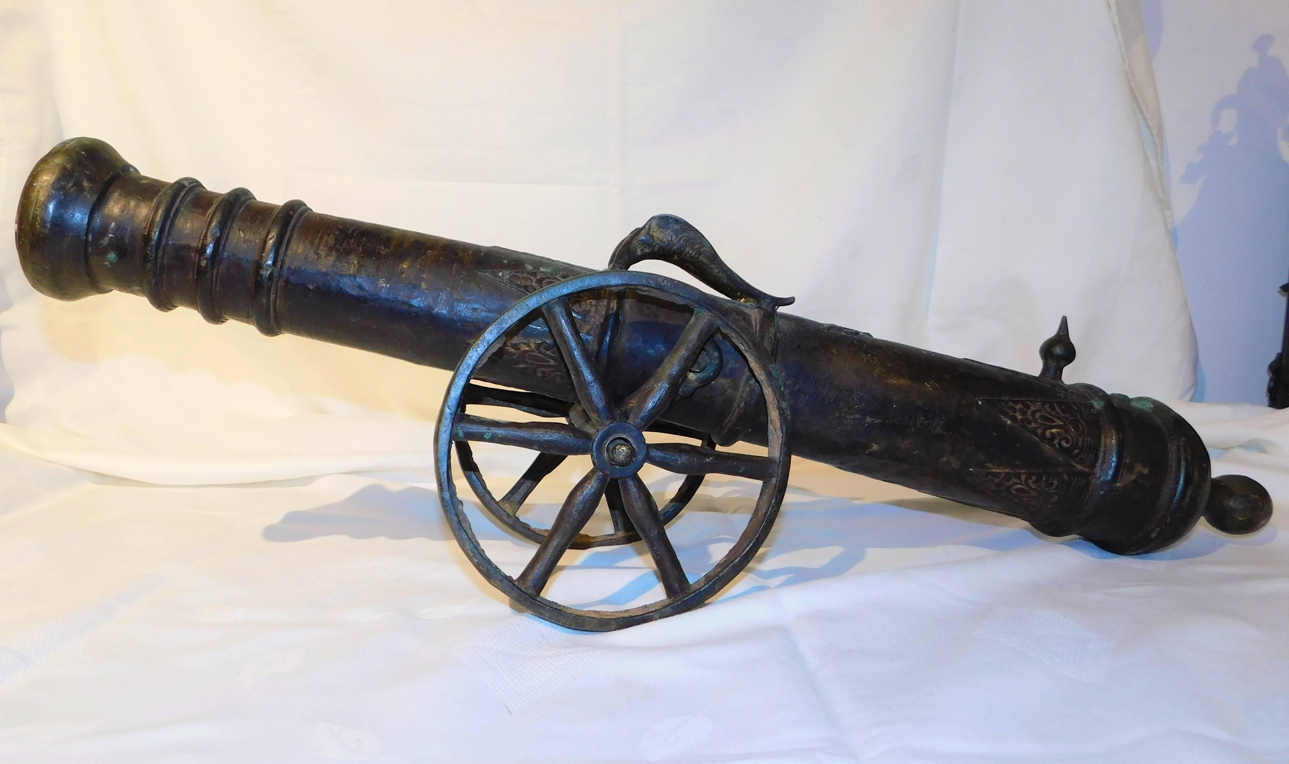 viktorianische Bronze-Signalkanone aus den 1880er Jahren 6