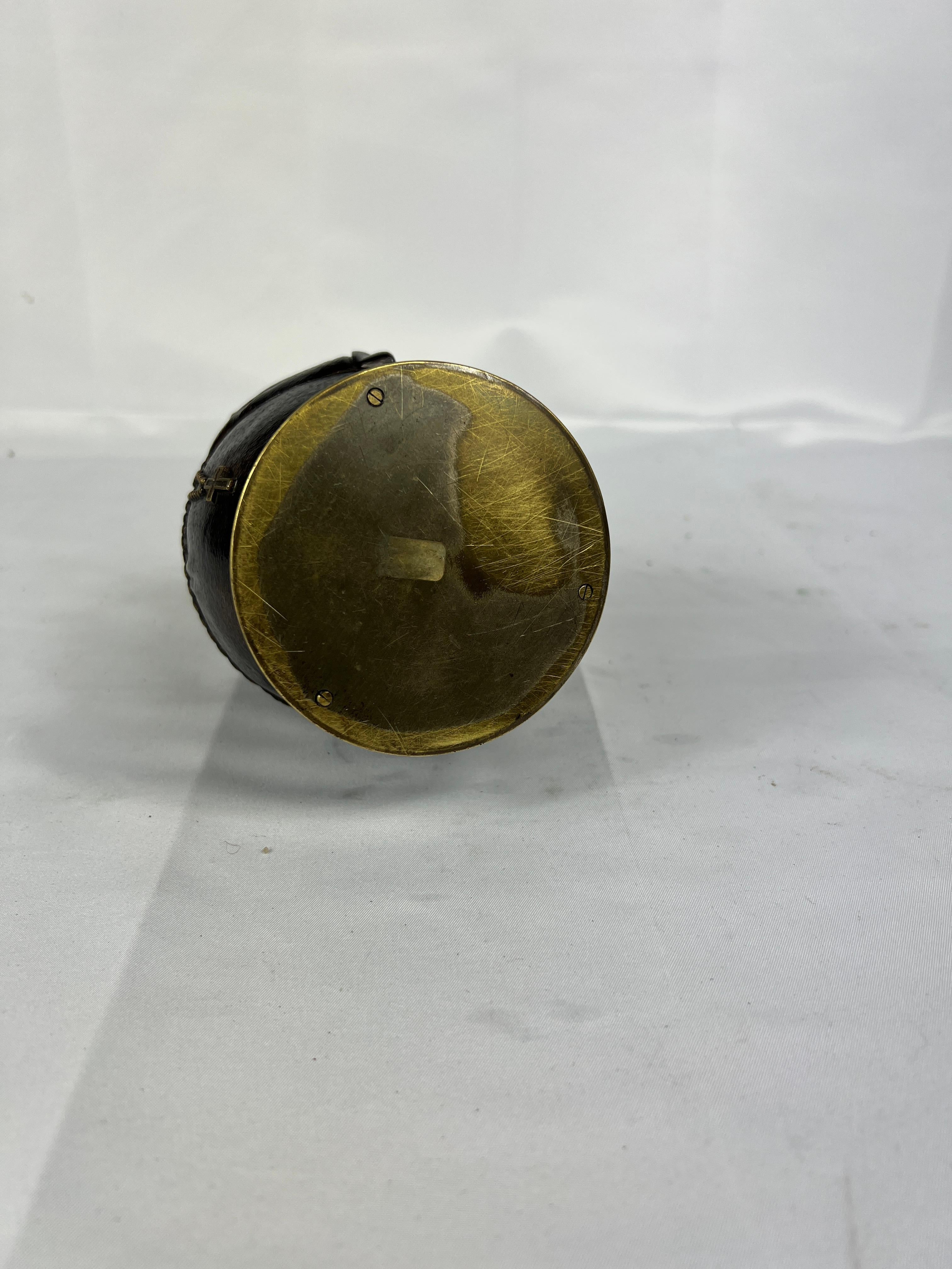 1881 Edoardo VII Principe di Galles calamaio e umidificatore in bronzo Admiral Henry Glyn in vendita 5